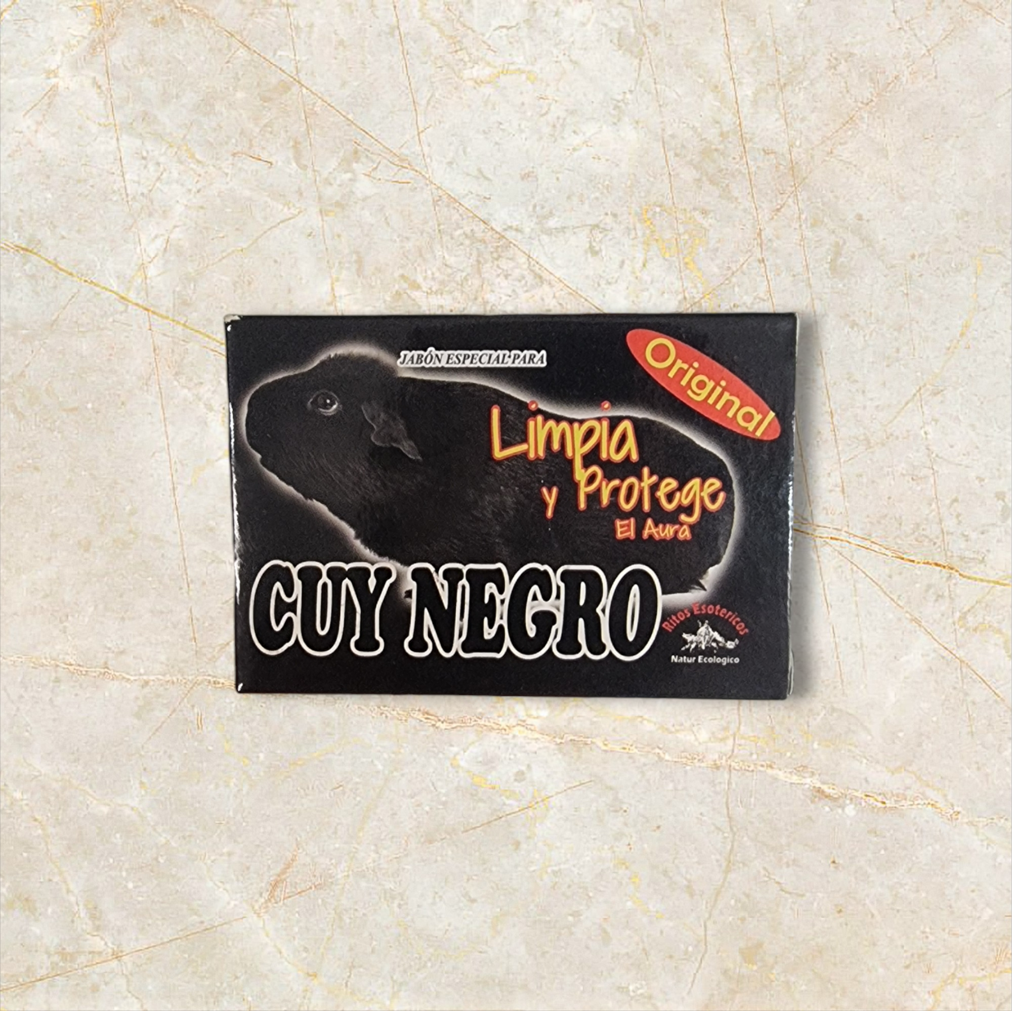 Jabón cuy negro - Contra maldiciones