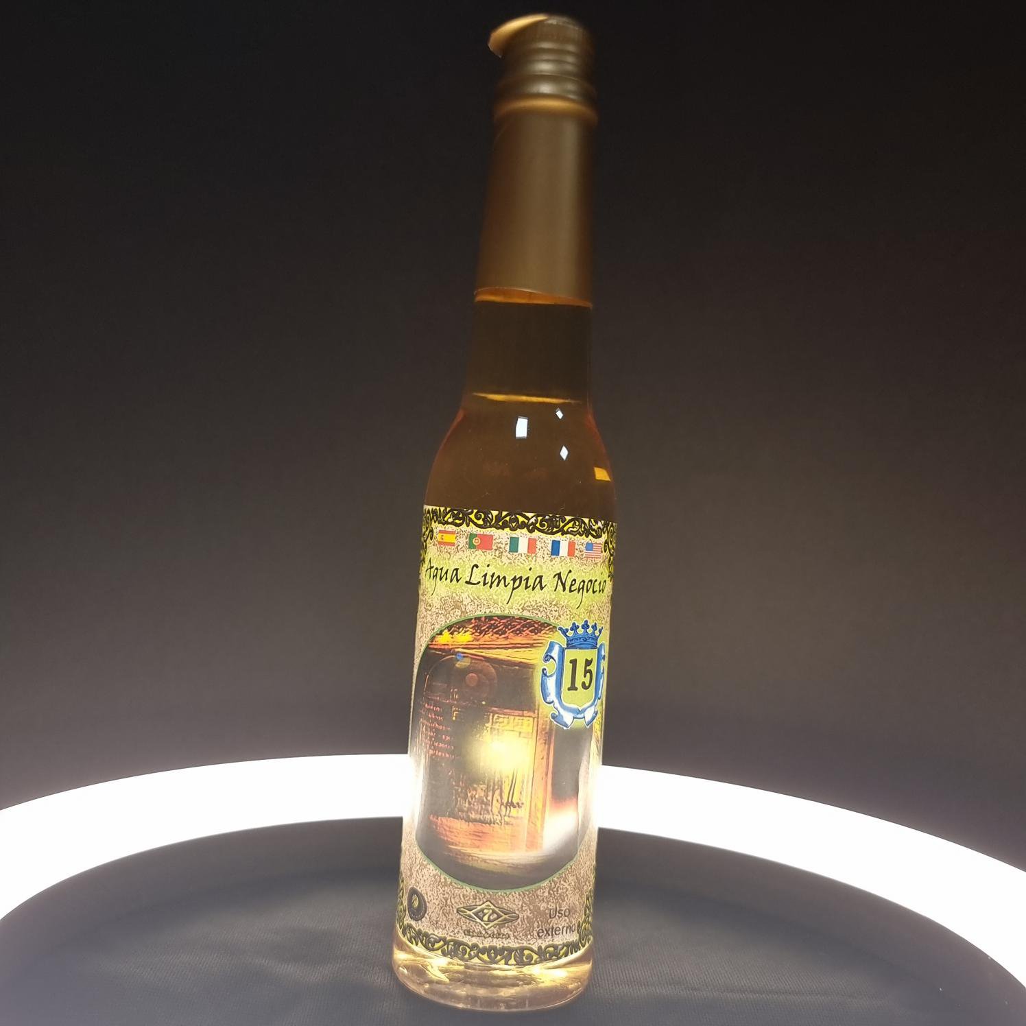 Agua de ritual limpia negocios