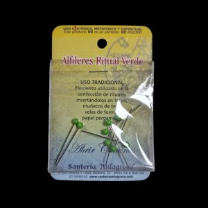 Alfiler Ritual Verde