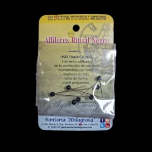 Alfileres Ritual Negro