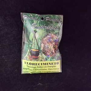 Hierba esotérica florecimiento