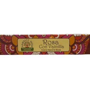 Incienso masala rosa con vainilla