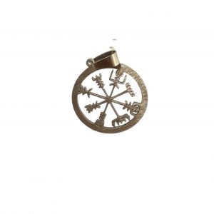 Vegvisír (brújula vikinga) 2,5cm acero inoxidable