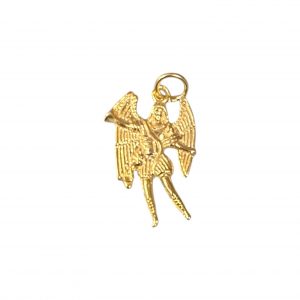 San Miguel baño de oro 23x18mm