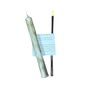 Vela herbórea lluvia de plata