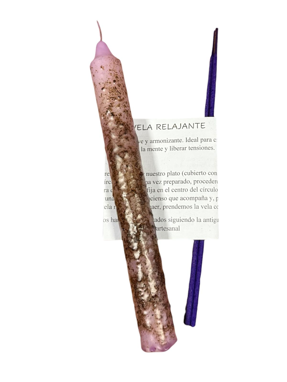 Vela herbórea relajante